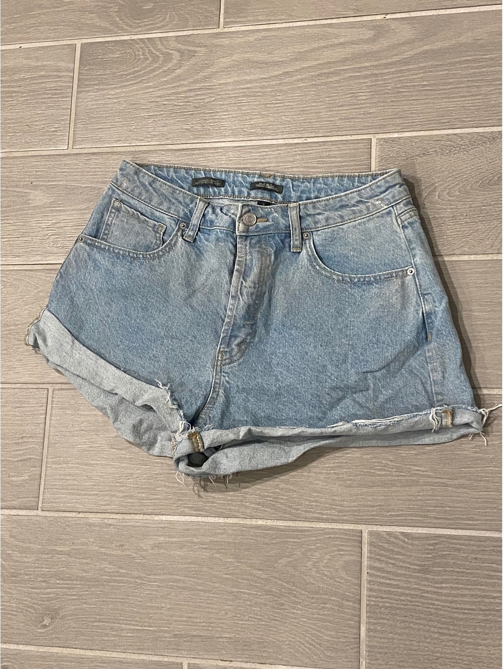 Wild Fable Light Wash Denim Shorts Size 10
